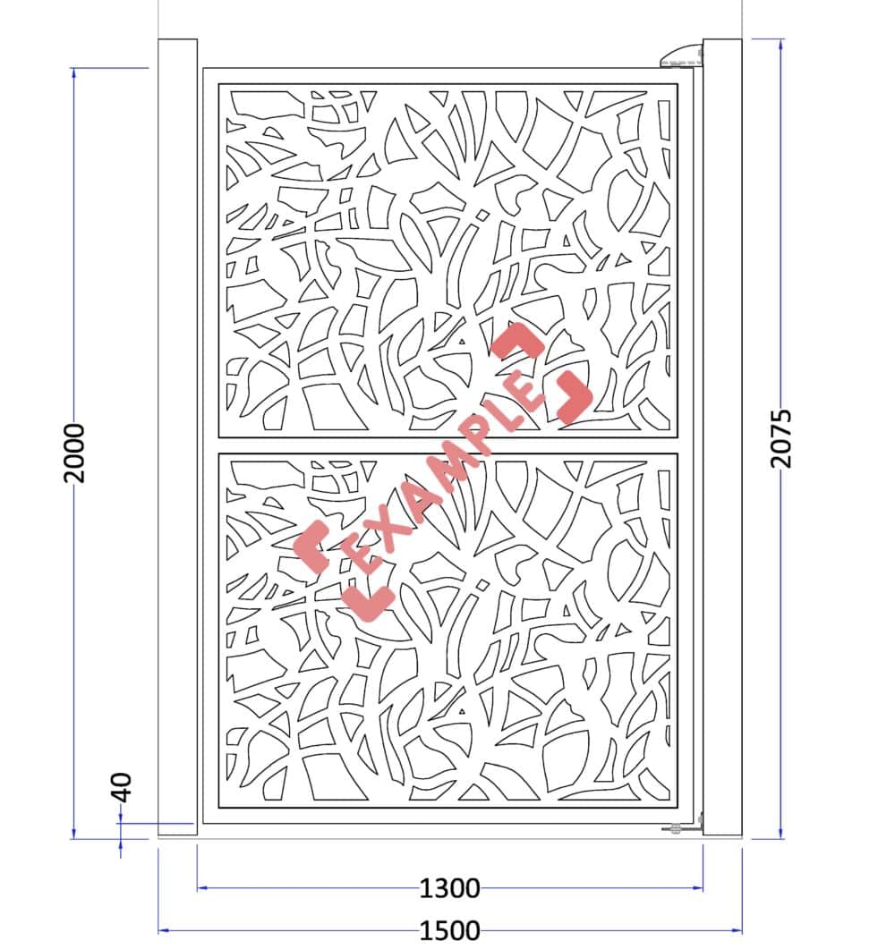 Poteaux à sceller pour portails – Image 2